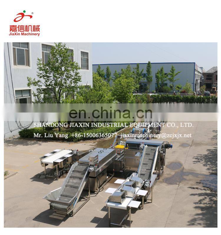High efficiency ginger processing line