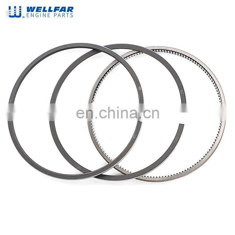 Machine engine parts chromed coating 91.1mm Piston ring for OEM MD050390/MD103391/2304042850