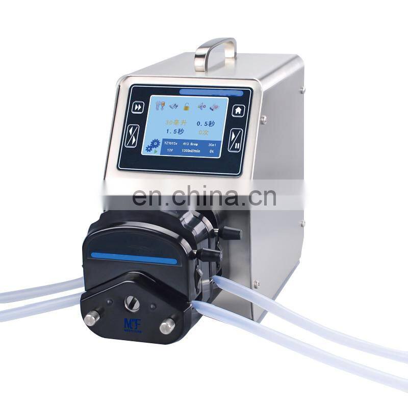 MedFuture Multichannel chemical pharma filling equipment special mini low flow rate peristaltic pump