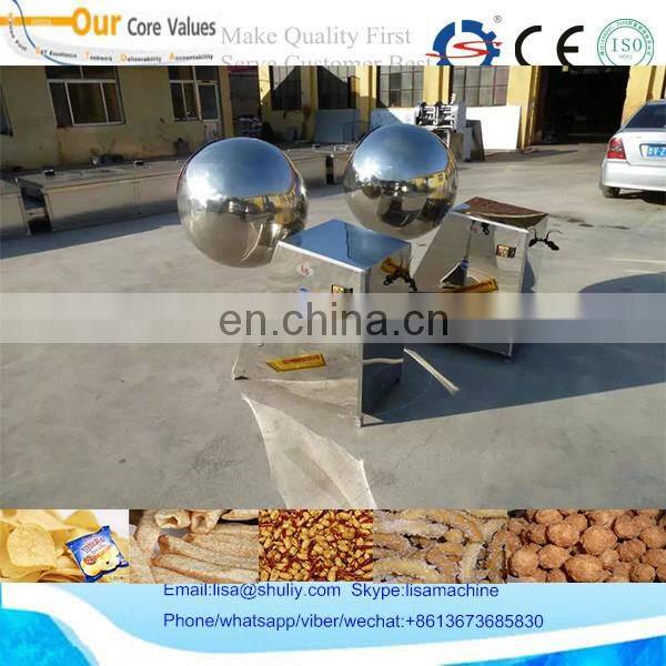 Single Drum Snacks Flavoring Machine Pet Food Seasoning Machine 008613673685830