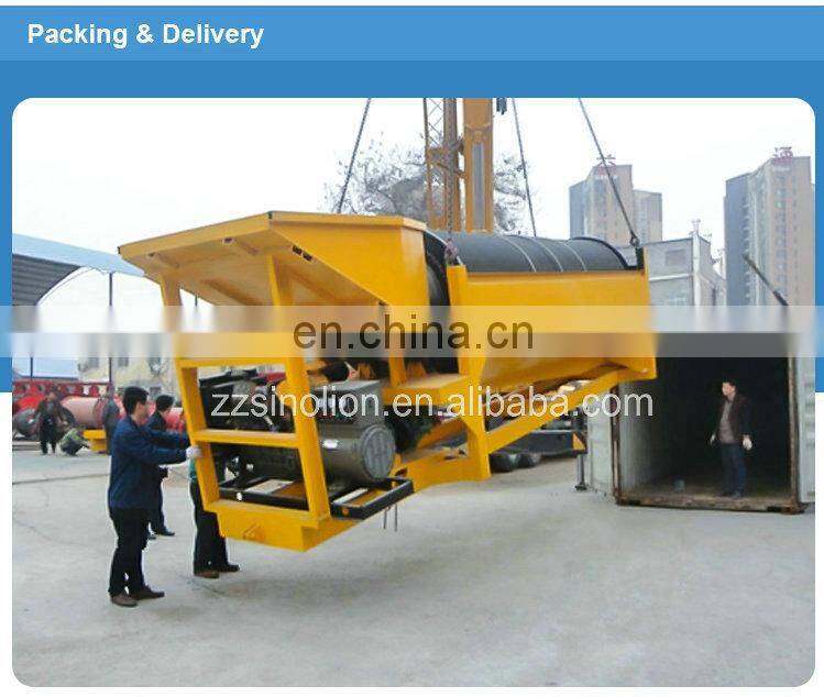 Small scale mobile placer gold washing machine for Ghana Australia Bolivia