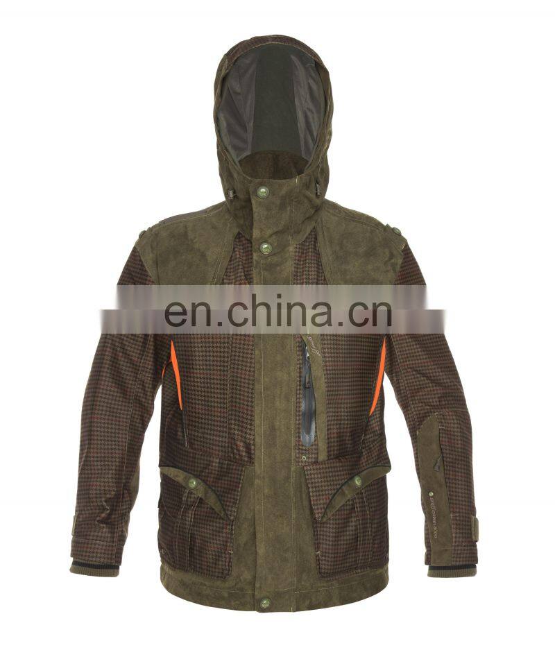 custom Camouflage hunting and fishing clothes jacket waterproof hunting jacket rainproof jacket
