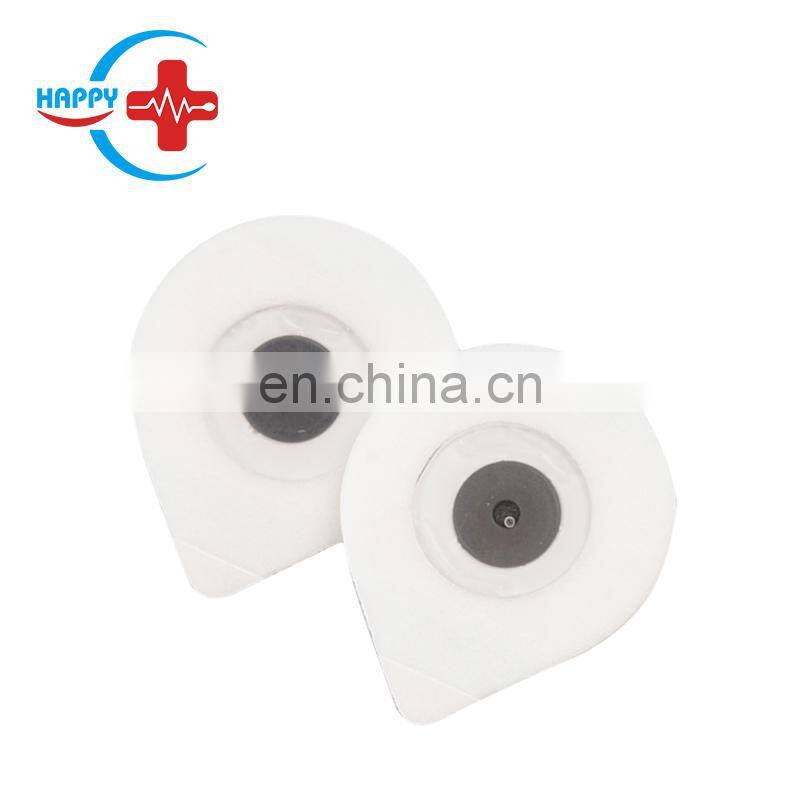 HC-H015 Medical Adult & Children ECG non-woven fabric electrode pad disposable ecg electrode pads