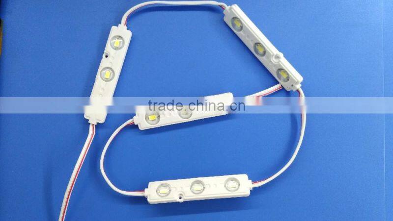 SMD led module 5730/5630/5050/2835 module with optical lens cold-white and colors