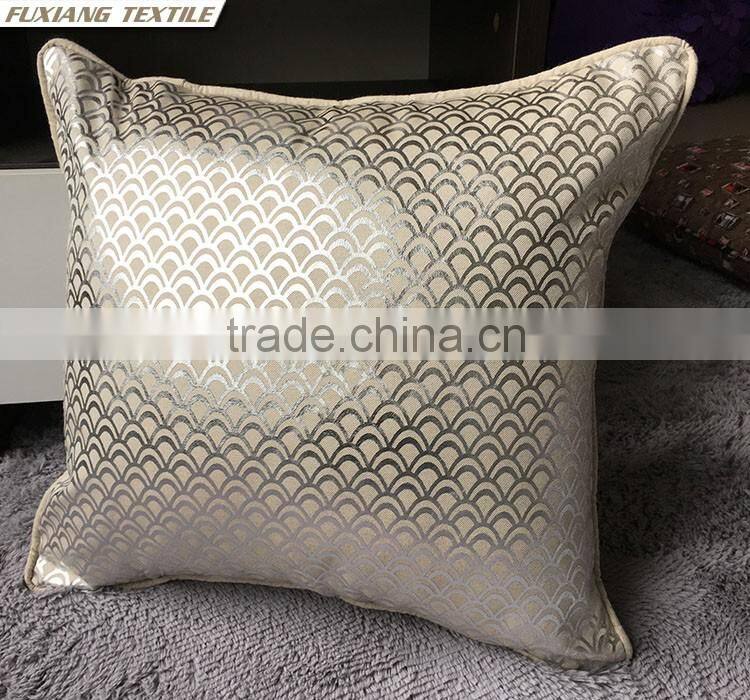 GOLD AND SILVER FOIL PRINT PILLOWS