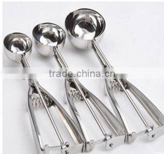 FDA Promotional antique copper Stainless steel ice cream spoon