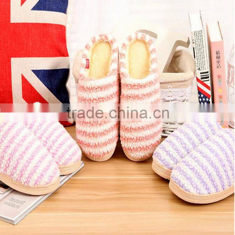 Leopard print winter soft bedroom slippers fashion household slippers wholesale