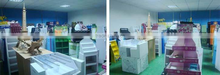 Customized Cardboard Dump Bin Display For Underwear
