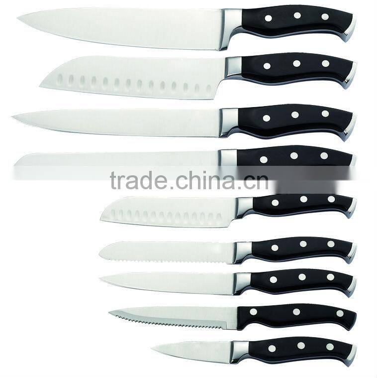 ABS+430 S/S HANDLE 19PCS KITCHEN KNIFE SET