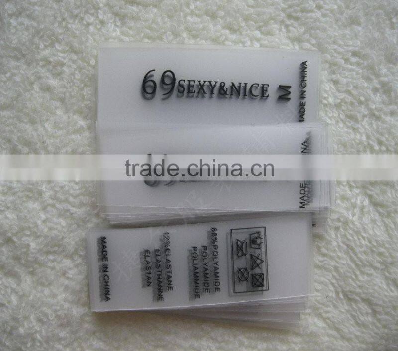 Customized TPU printing label