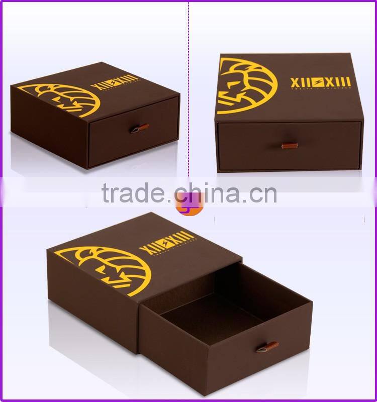 Wholesale Cheap Luxury Custom Sliding Rigid Paper Cardboard Gift Box with Foam Insert China Manufacturer