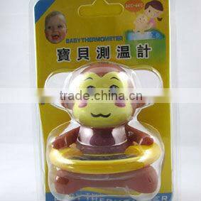 Baby water bath thermometer with cartoon tiger various shape