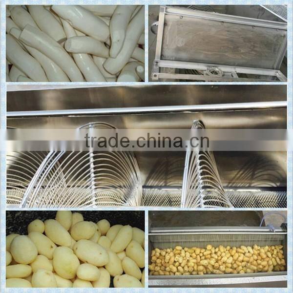 Electric Industrial Potato Peelers with Brush