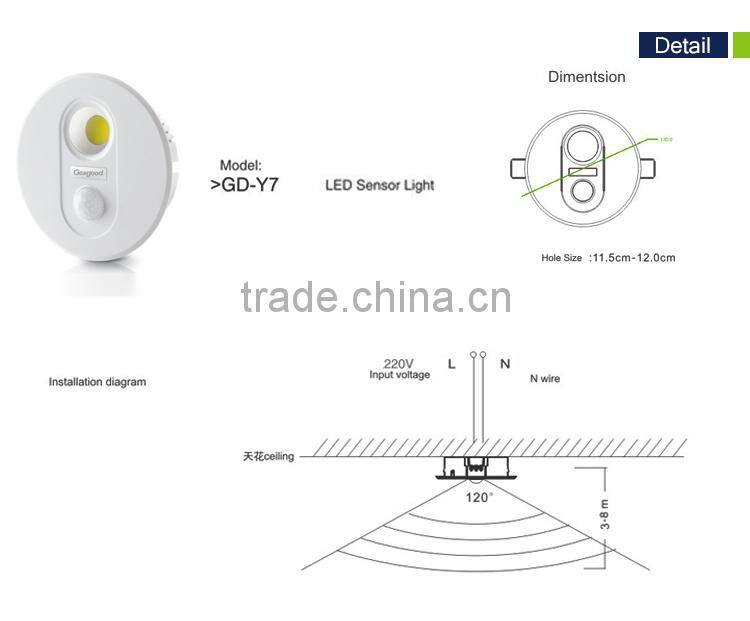 indoor sensor light Motion Sensor indoor motion ceiling light