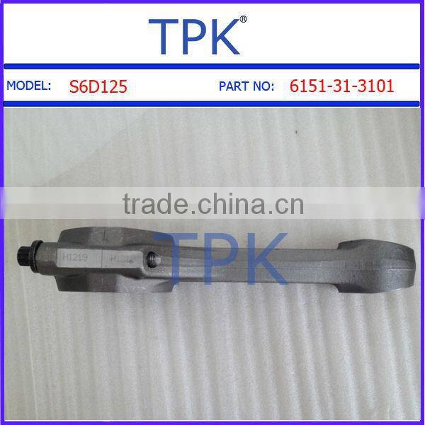 Komatsu S6D125, S6D125-1 connecting rod, 6151-31-3101,6151-31-3200