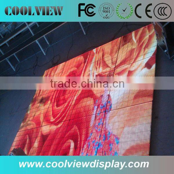 P25 CE ROHS certificate led dancing floor display