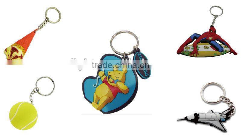 Hot Selling Custom Made Souvenir Customized Guitar Metal Keychain