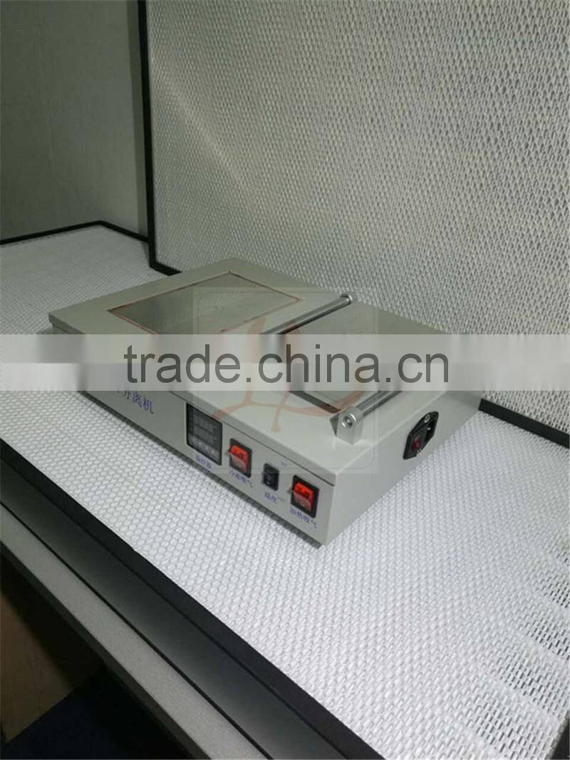 FS-07 liquid nitrogen frozen and heating 2 in 1 Separator built-in vacuum pump 220V 1000W for mobile repair