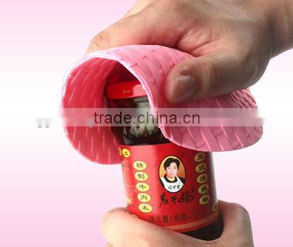 Hot sale FDA and LFGB food grade colorful Round shape non-sick silicone table mat & silicone placemat