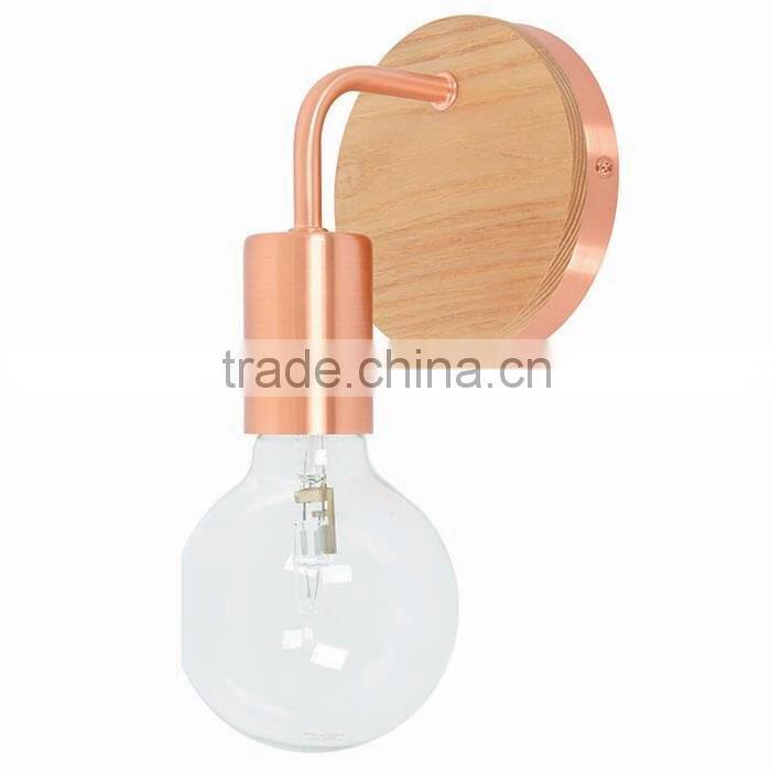 ILT wall lamp modern metal wood for home hotel bracket lamps