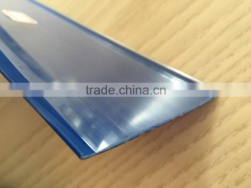 Plastic PVC Price Data Strip Label Holders for Supermarket Price Display