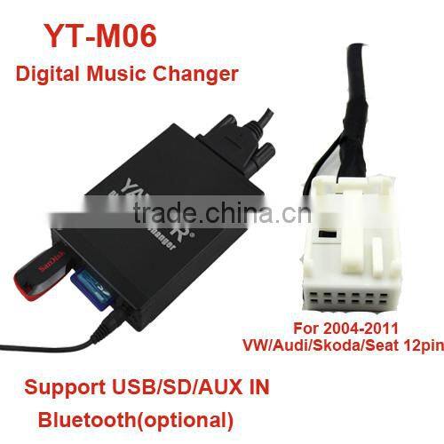 Yatour car stereo VW car mp3/usb/sd card AUDl cd changer