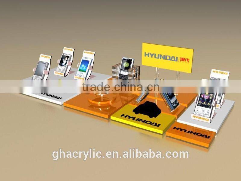 GH-RZ522 Shenzhen Competitive price Acrylic Display Rack ,top grade acrylic display rack
