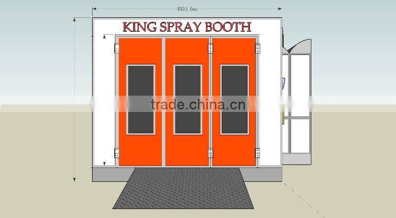 High Quality Competitive Price KX-3200E Car Paint Spray Booth for Sale