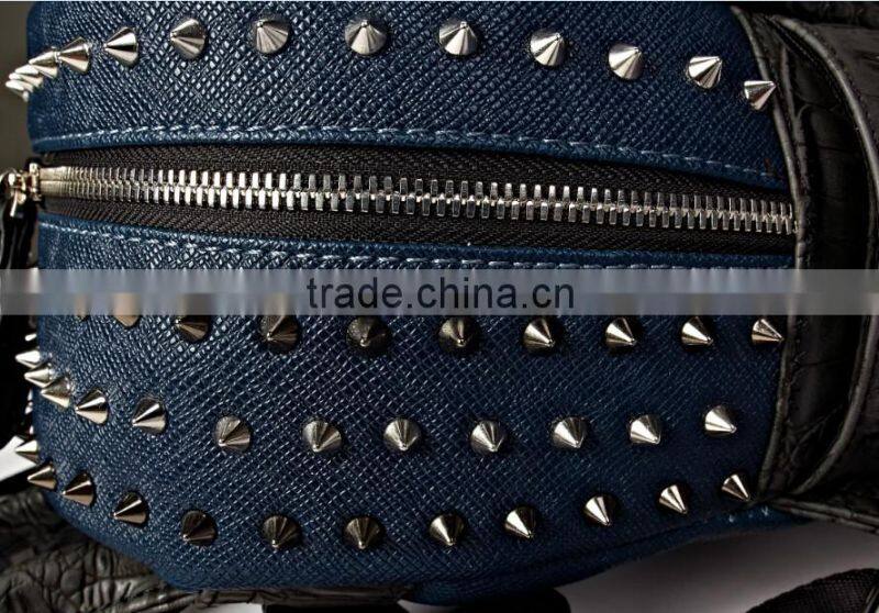 italian girls leather backpack in guangzhou factory china supplier