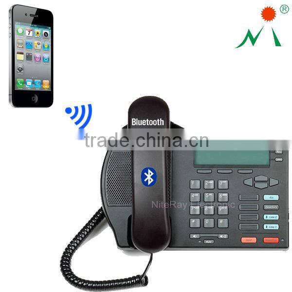 Novelty corded phone support bluetooth connect to mobile for home /business