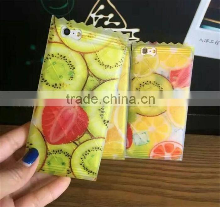 candy cute soft cover clear tpu case for iphone 6 6s 4.7