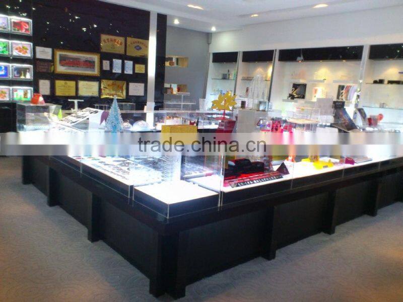 Unfinished Pine Wood Table With 4 Drawer