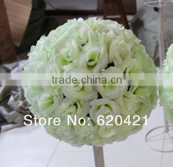 Artificial hot sale silk flower ball with decorative