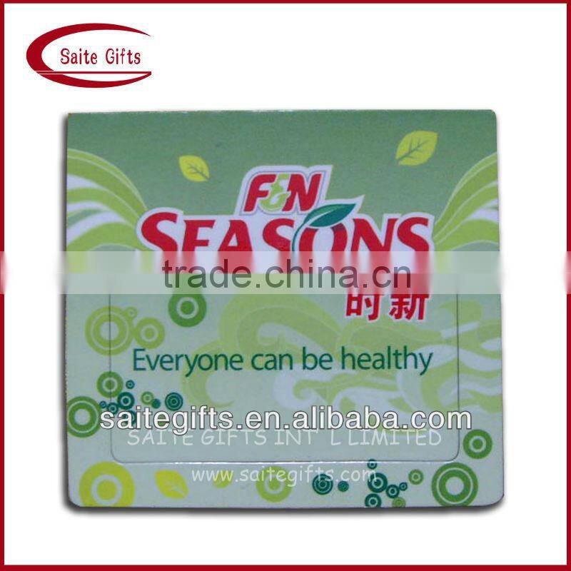 Promotional Gift Offset Printing Paper Fridge Magnetic sticker