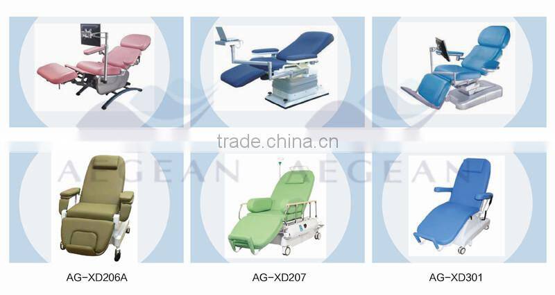 AG-C305 manual control delivery room obstetric bed doctors table