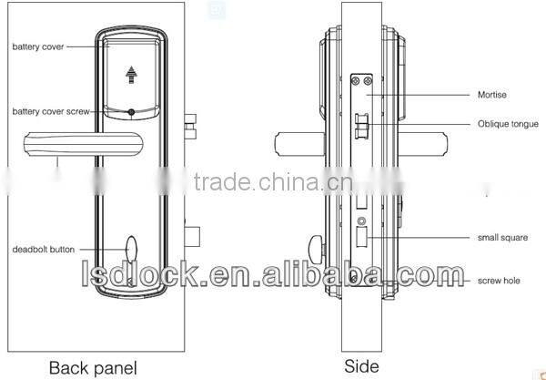 LSD8105 Best Selling Door Lock with security locks