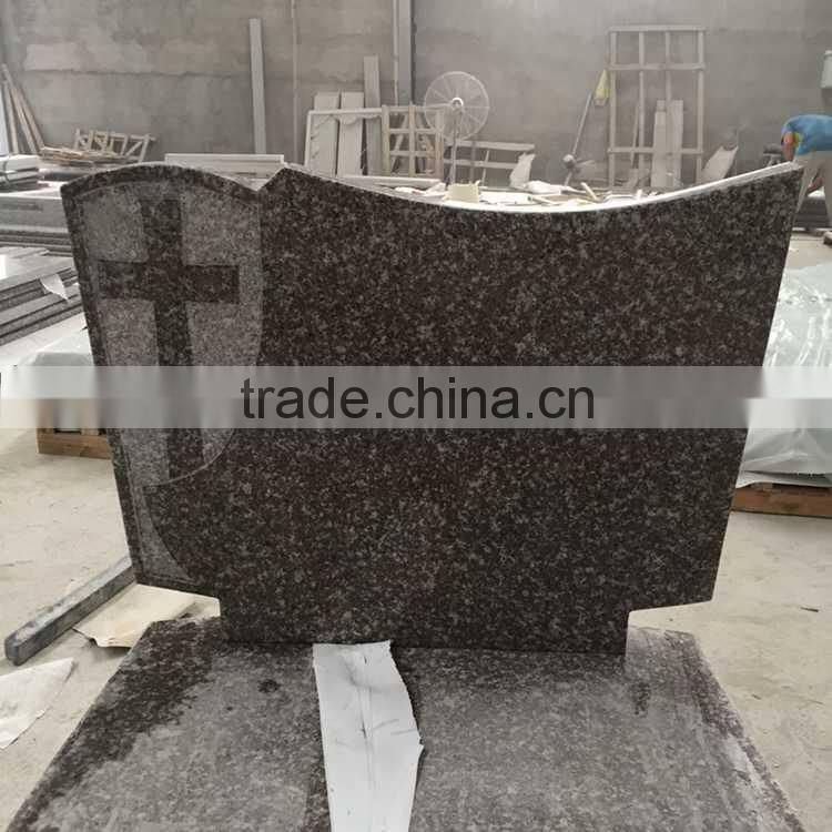cheap G664 granite headstone design