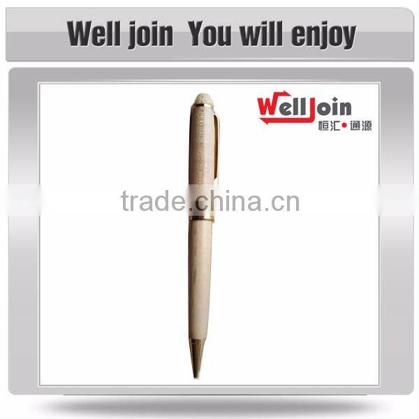 Customized Logo Print Promotional Natural wooden pen