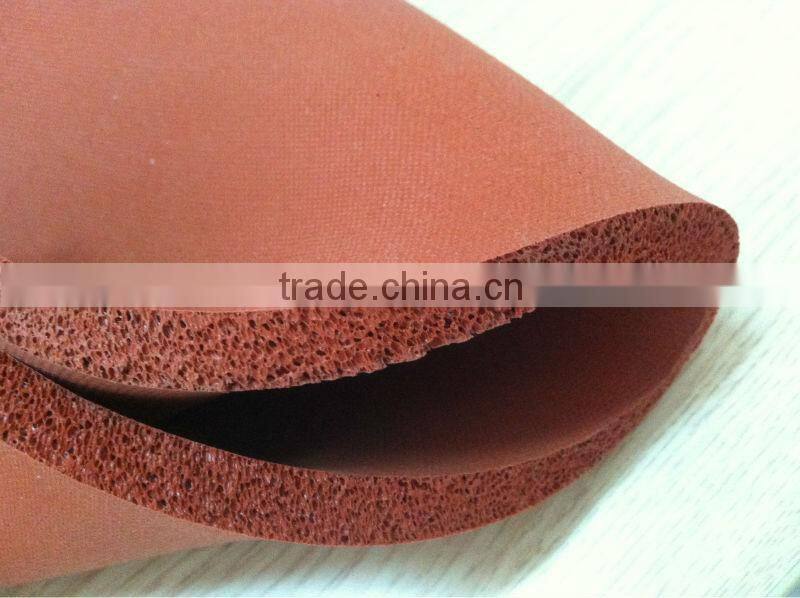 silicone foam extrusion/good elasticity silicone foam sealing Gasket