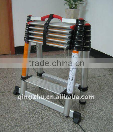 Double side Aluminum Telescopic Ladder.