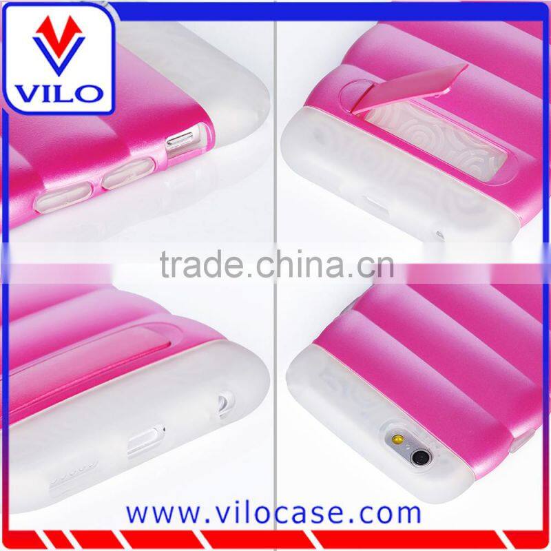 Utra slim kickstand tpu case for iphone 6s