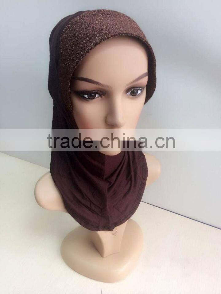 C074 new style ninja inner underscarf with shiny stiff front
