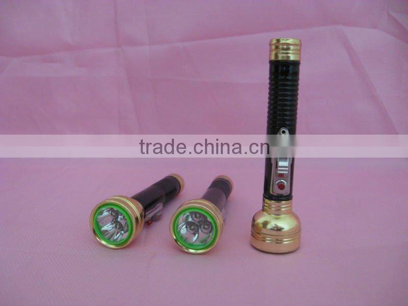 mini metal led flashlight