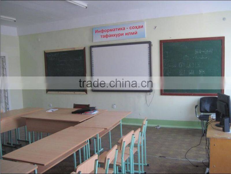 multi user 96'' infrared smart projector screen white board