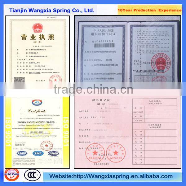 Extra Light Load Yellow Spiral Stamping Compression Die Spring