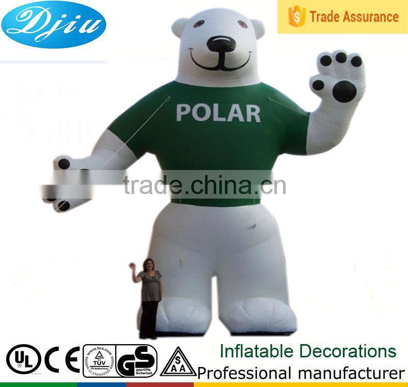 DJ-GG-106 Polar Bear 30 ft advertising inflatable decorations outdoor