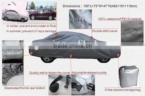 Fashion Customomized Fabric Car Vover,waterproof Car Cover