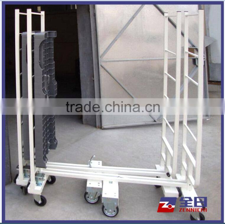 Steel Storage Trolley with six Wheels