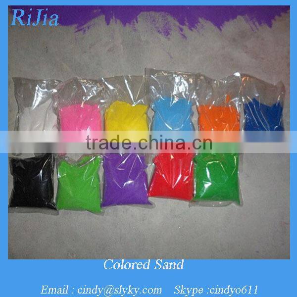 bulk decorative colored silica sand