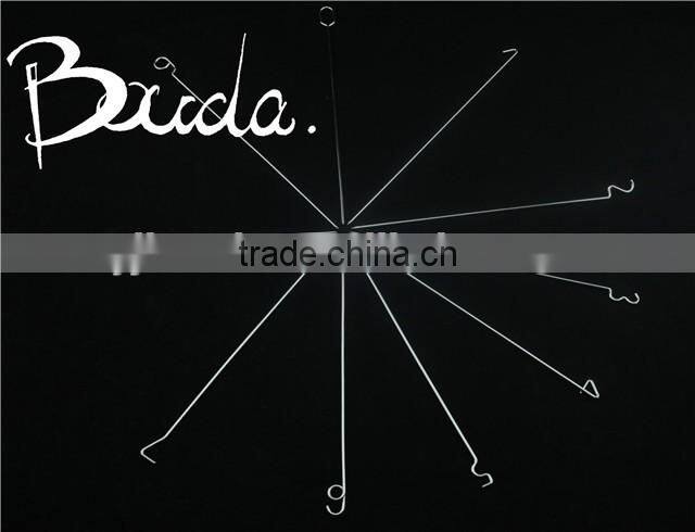 Stainless Steel Barebecue bbq Grill Net with wooden handle BD-B8112